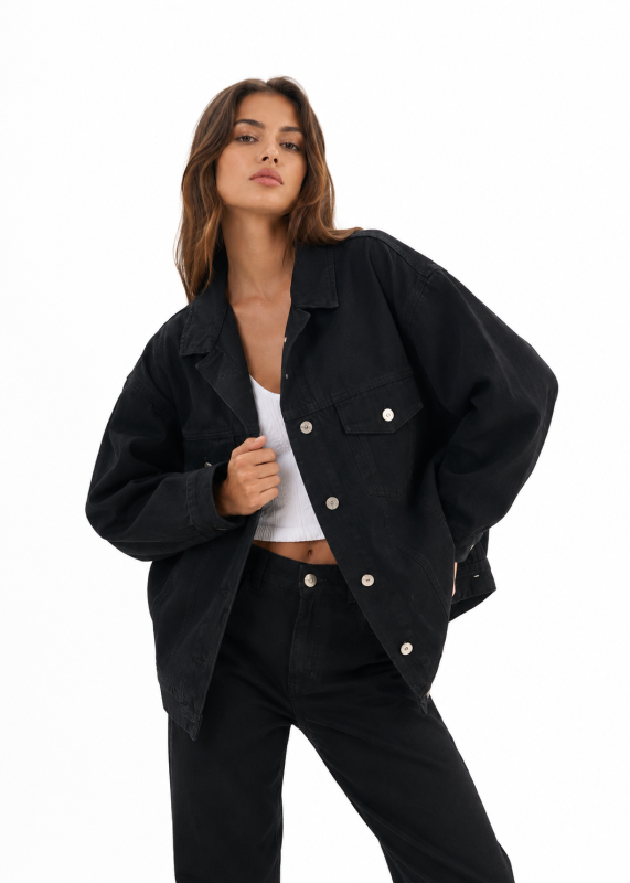 Campera Jade Black