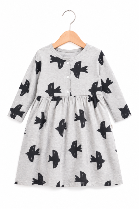 Vestido Ml Stp Bird 4-10