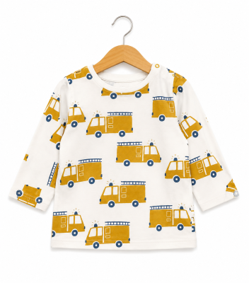 Remera Ml Stp Firetruck 1-3