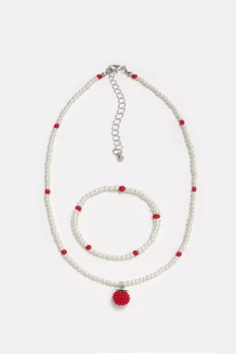 Set Collar/Pulsera X2 Fruits U