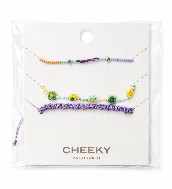 Pack Pulseras X3 Spring U