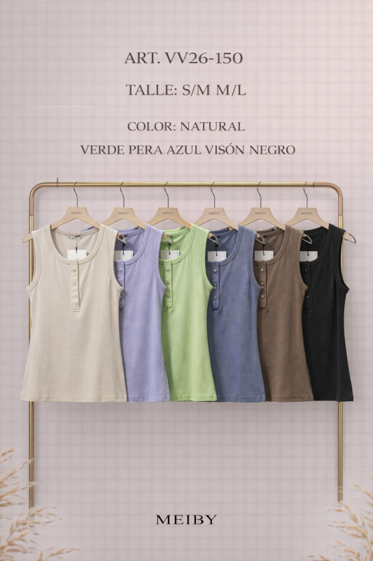 Musculosa Algodon