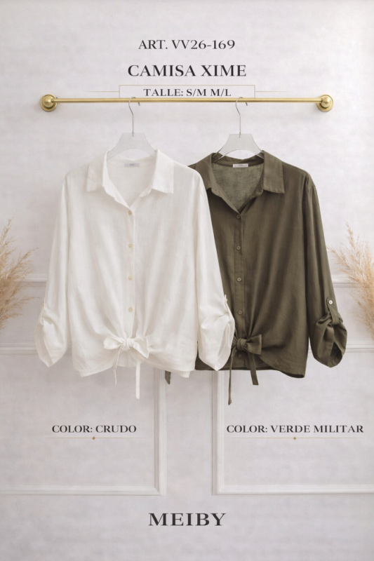 Camisa Moño
