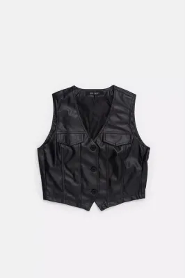 Chaleco Pu Misty S-L