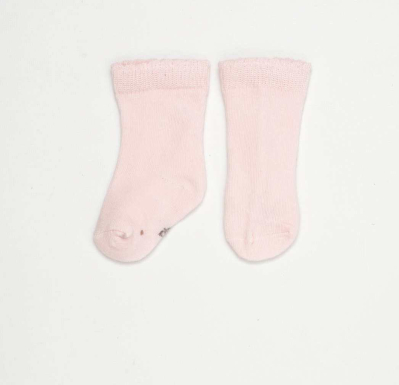 Medias Basic Colors Pink Xs-L