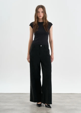 Jean Wide Hazel Black
